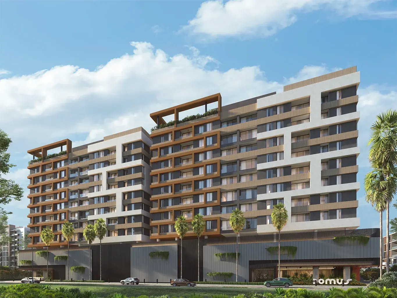 Proyecto de Apartamentos Fachada